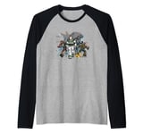 Pixar Lightyear Buzz, Sox And The Junior Zap Patrol Manche Raglan