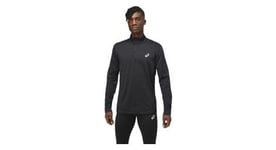 Haut thermique 1 2 zip asics core run noir