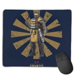 Apex Legends Caustic Retro Japanese Customized Designs Non-Slip Rubber Base Gaming Mouse Pads for Mac,22cm×18cm， Pc, Computers. Ideal for Working Or Game
