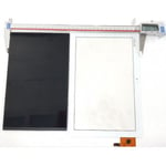 Blanc: écran dalle LCD + tactile digitizer full screen Asus Zenpad 10" Z300M P00C