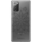 Babaco ERT GROUP mobile phone case for Samsung GALAXY NOTE 20 original and officially Licensed pattern Mandalas 006 optimally adapted to the shape of the mobile phone, partially transparent