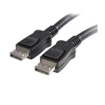 DisplayPort Cable - 2m Display Port Lead DP Male to Male Mac PC Laptop Monitor