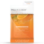 Voesh New York Pedi In A Box - Deluxe 4 Step - Tangerine Twist (35g,2x20g,15.5g)