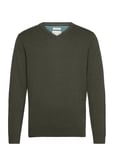 Basic V-Neck Knit Green Tom Tailor