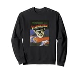 Universal Monsters Distressed Frankenstein Movie Poster Sweatshirt