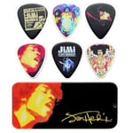 Jim Dunlop Jimi Hendrix Electric Ladyland Pick Tin - 12 Heavy Guitar Picks