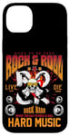 iPhone 14 Plus Rock and Roll Graphic Tees - I Love Rock N' Roll Designs Case