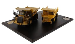 DIECAST MASTERS - Pack de deux engins CATERPILLAR 769 et 770 - 1/50 - DCM85562