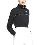 NIKE Women Nsw Air Hz Bb Sweatshirt - Black, 2X-Large