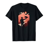 Falconer Outdoors Design Falconry Hawking Falconer Gift T-Shirt