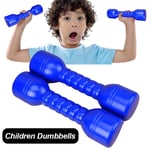 mementoy Kids Dumbbells Plastic Dumbbell Toys Children Morning Exercise Barbells Hand Bar For Kindergarten