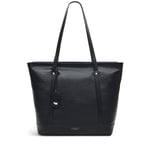 Radley Black Tote Bag Large Zip Top Handbag Babington Plain Womens RRP £239