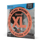 D'Addario Guitar Strings - XL Nickel Electric Guitar Strings - EXL110W - Perfect Intonation, Consistent Feel, Reliable Durability - For 6 String Guitars - 10-46 Regular Light Wound Third