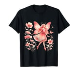 Cute Fairy Fantasy Mystical Butterfly Garden Floral T-Shirt