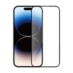 Dacota Platinum iPhone 16 Plus/15 Plus/14 Pro Max Tiger Glass 3D skärmskydd, svart