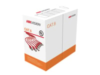 Hikvision - Samlet Kabel - 305 M - Utp - Cat 6 - Solid - Multippel