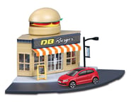 City 1:43 - VW Polo GTI Mark 5 - Fast Food - Röd