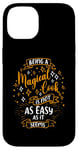 Coque pour iPhone 14 Magical Cook - Christmas Women Who Cook Chef