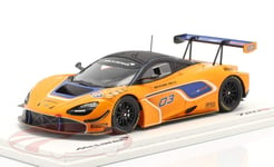 MCLAREN 720S GT3 2019 #03 ORANGE BLUE SPARK 1:43 MC LAREN RICHARD MILLE