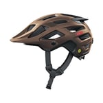 ABUS MTB-Helm Moventor 2.0 MIPS - Casque de vélo avec protection contre les chocs pour l'utilisation tout-terrain - Casque All-Mountain, unisexe - Cuivre Mat, S