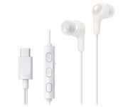 JVC HA-FR9UC Casque Avec fil Ecouteurs Appels/Musique USB Type-C Blanc