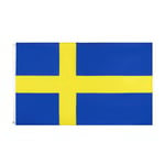 Svensk flagga polyester flagga/evenemang/parad/festival-90*150cm