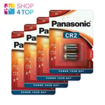 8 Panasonic Photo Lithium CR2 Batteries DLCR2 KCR2 CR17355 2BL Exp 2032 New