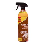 The Big Cheese Cat and Dog Scatter Spray – 1 Litre Ready-to-Use Spray Deters Cats and Dogs from Digging, Scratching and Fouling, Ideal for Patio and Garden Hard Surfaces, As Well As Bin Areas