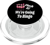 Flock It We Are Going To Bingo Lover Game Player Game Night PopSockets PopGrip for MagSafe