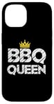 Coque pour iPhone 14 BBQ Queen - Smoking Hot Grill Master, reine du grill