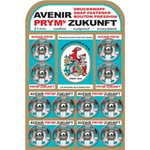 Prym tryckknappar 21 mm Silverfärgade Zukunft card