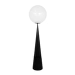 Tom Dixon Globe Fat golvlampa opal/svart