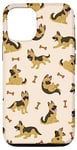 Coque pour iPhone 13 Pro Adorable berger allemand mignon cadeau pour les amoureux des chiens