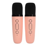 (Pink Dual Microphones) Speaker HIFI Sound Quality Faster Transmis SL