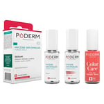 PODERM - LOT 3 PRODUITS | MYCOSE ONGLE TRAITEMENT PURIFIANT + BOOSTER - 2 Best Sellers pour soigner les ongles jaunes et abimés + Vernis Tea Tree camoufle les ongles abimés | Swiss Made