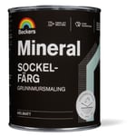 Beckers Sockelfärg, Mineral helmatt, 1L, Valfri kulör