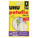 UHU Patafix Deco 32 tampons adhésifs super résistants