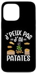 Coque pour iPhone 13 Pro Max J'Peux Pas J'Ai Patates Jardinier Drôle Pommes De Terre