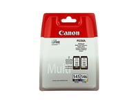 Canon Pg-560/Cl-561 Photo Value Pack - Blank - 2-Pack - Svart, Farge (Cyan, Magenta, Gul) - Original - Hengeboks - Blekkpatron/Papirsett - For Pixma Ts5350, Ts5350a, Ts5350i, Ts5351, Ts5351a