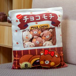 6/8/9 PCS Yummy Plush Cheesy Puffs Stuffed Bag Of Plush Cheese Snacks Balls Gift