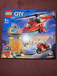 LEGO City Fire Fire Rescue Helicopter (60281) - NEW/BOXED/SEALED