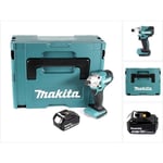 Makita - dtd 156 M1J Clé à choc sans fil 18V 155Nm + 1x batterie 4,0Ah + Makpac - sans chargeur