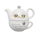 Harry Potter Hedwig Tea Set - Tea for One - Hedwig Owl - Harry Potter Cup - Tea Pot for One - Small Teapot