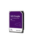 WD Purple - 8TB - Harddisk - WD85PURZ - SATA-600 - 3.5"