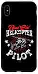 Coque pour iPhone XS Max Bad Old Helicopter Pilot