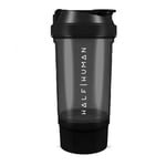 Half Human 500ml Protein Shaker Bottle