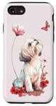 Coque pour iPhone SE (2020) / 7 / 8 Shih Tzu Papillon Chiens Mignons Shih Tzu