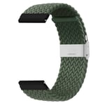 Punottu Kellon ranneke Garmin Vivomove Luxe - Army