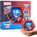 WOW Stuff! Pods 4D Connectable Collection - Marvel Captain America