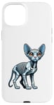 iPhone 15 Plus X-ray Sphynx Body Anatomy Radiography Skeleton Case